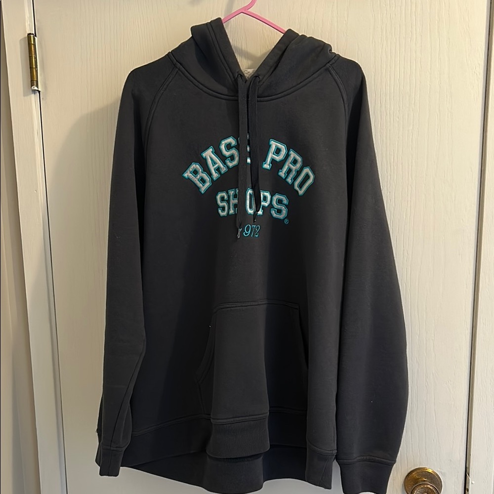 Bass Pro Shops Black Sweatshirt Hoodie